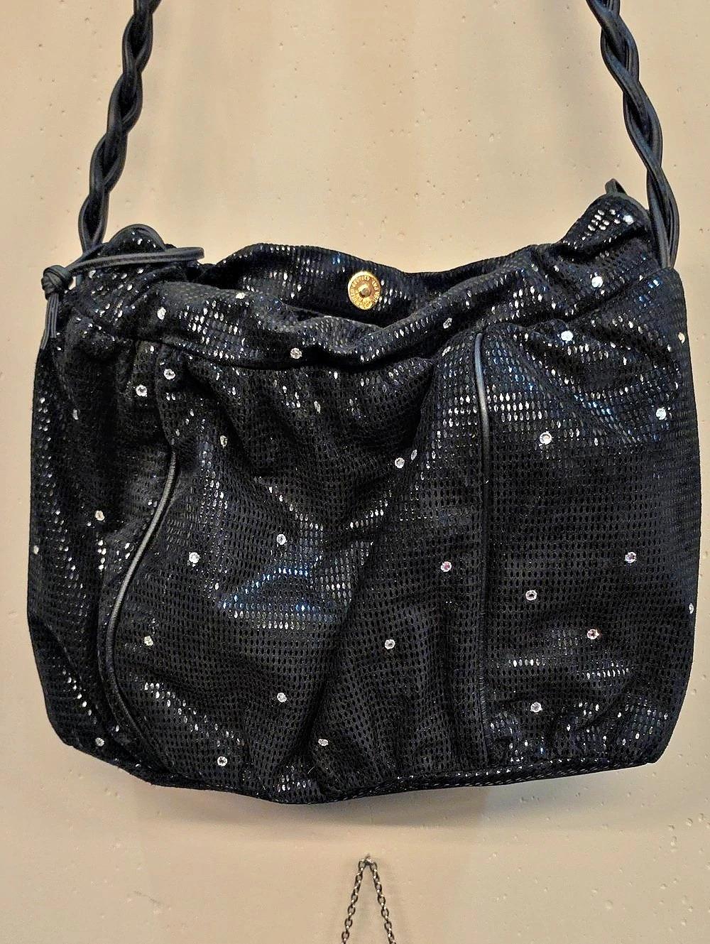Rita Diana For Mylinka Shoulder Drawstring Purse